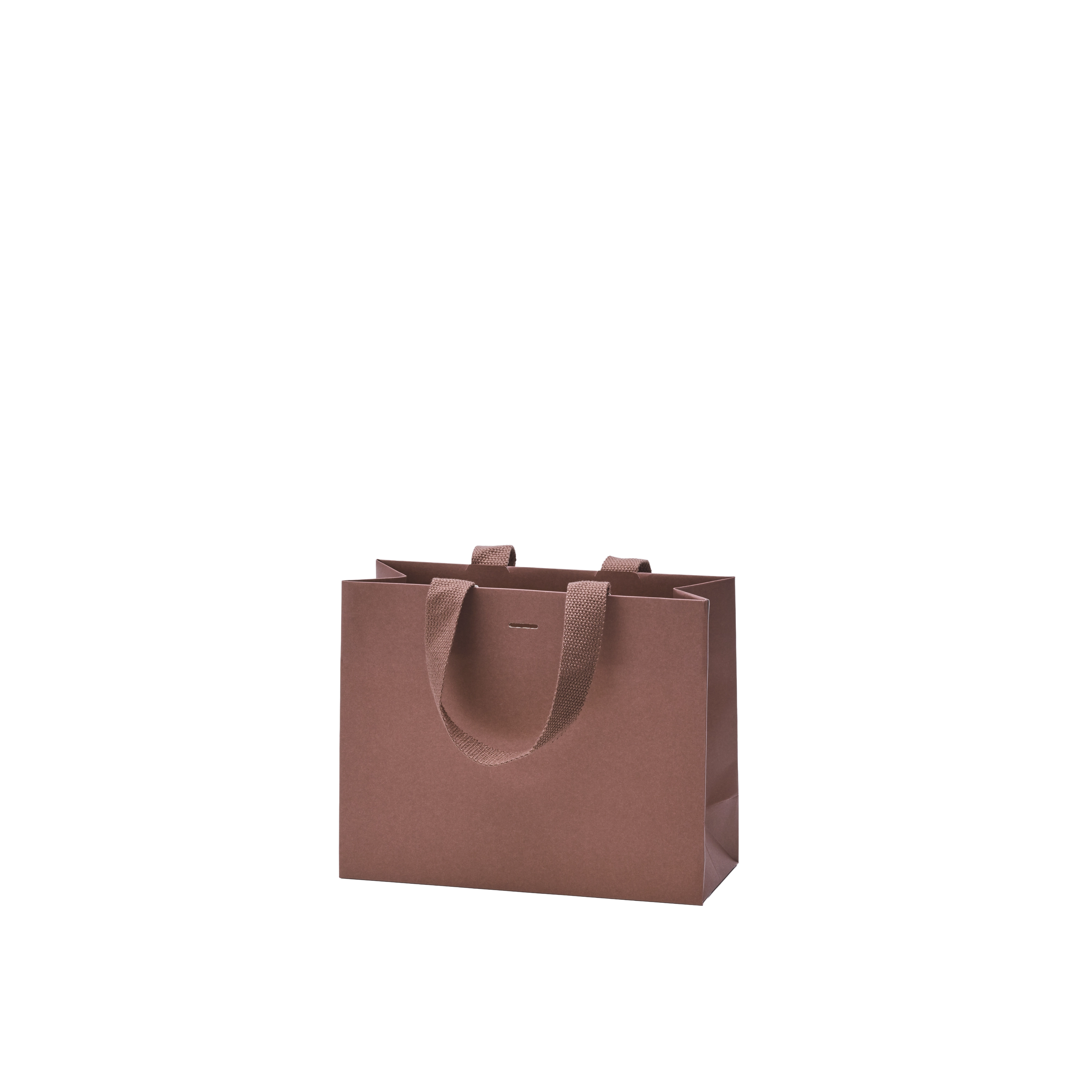 Luxe kraft papieren draagtas met lint