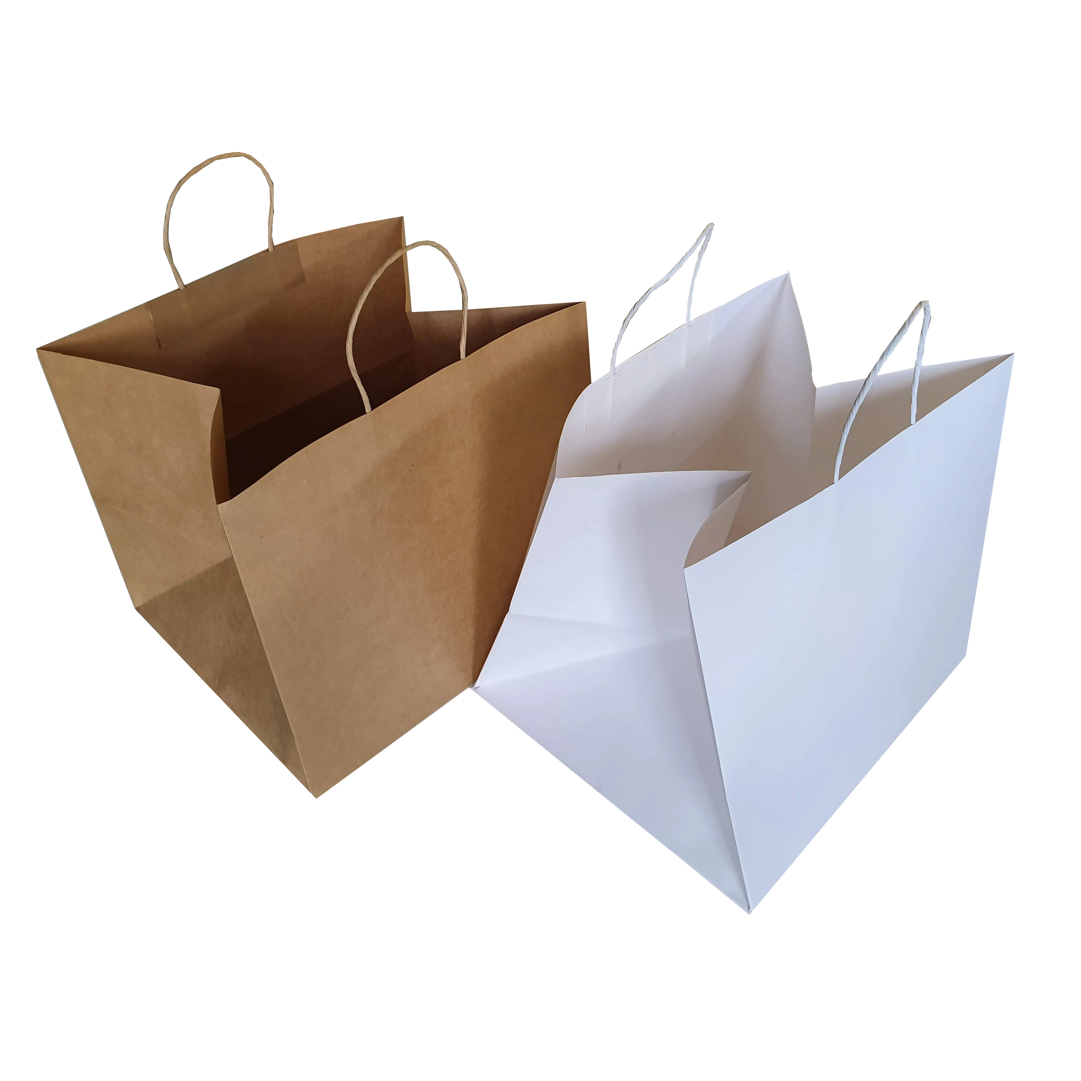 TakeAway XL tassen met gedraaid handvat Bedrukt