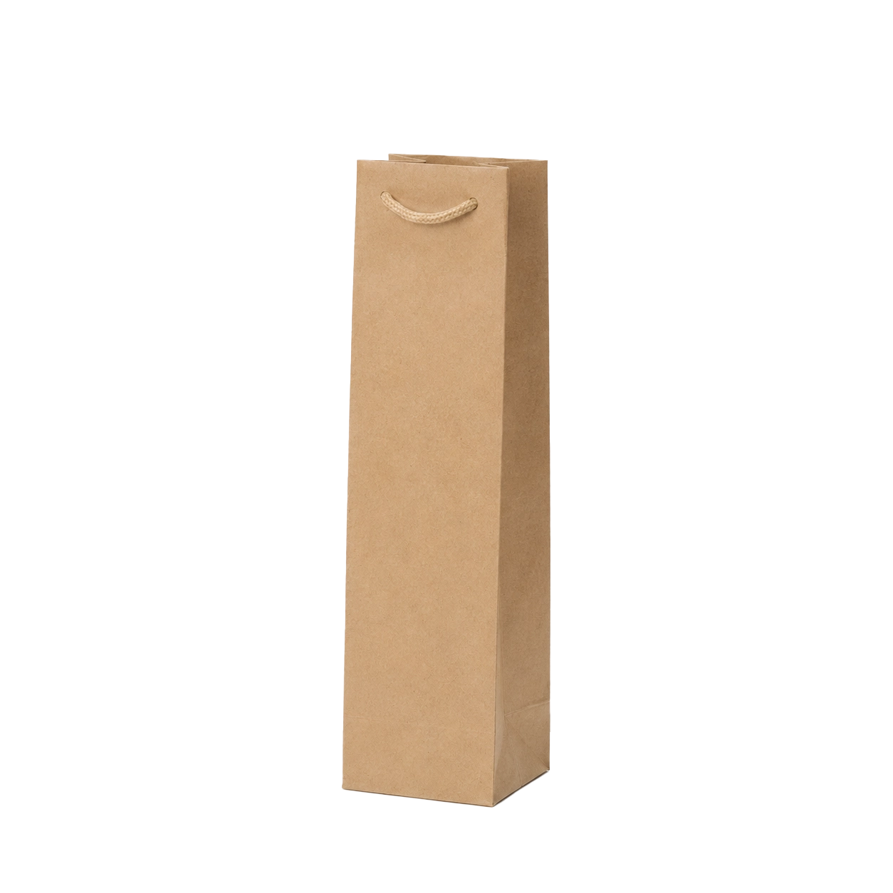 Luxe kraft papieren wijnflestas Bedrukt