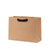 Luxury kraft paper bags with black ribbons