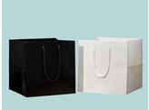 Luxury glossy TakeAway paper bags