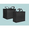 Anthracite NW shoppingbag with reinforcements