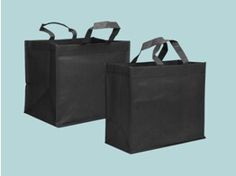 Anthracite NW shoppingbag with reinforcements