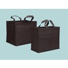 Brown NW shoppingbag with reinforcements