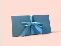 Voucher Enveloppe 21 5x10 8 1cm Blue SNELDRUK 1 Zijde