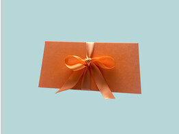 Cadeaubon Enveloppe Daim