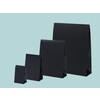 Mat laminated black paper gift pouches