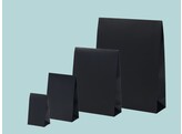 Mat laminated black paper gift pouches